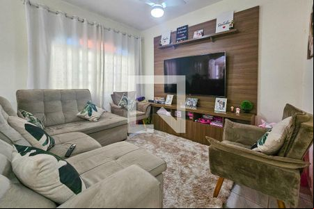 Sala de casa para alugar com 3 quartos, 217m² em Jardim Cunhambebe (vicente de Carvalho), Guarujá
