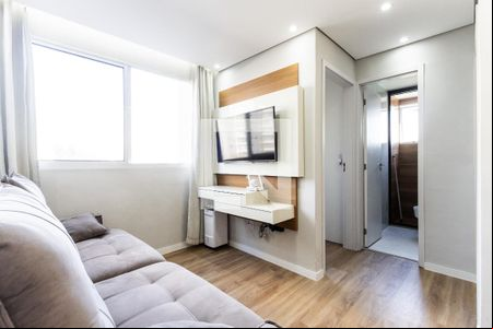Sala de apartamento para alugar com 2 quartos, 43m² em Barra Funda, São Paulo