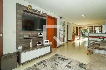 Sala de casa de condomínio à venda com 3 quartos, 191m² em o das Pedras, Porto Alegre