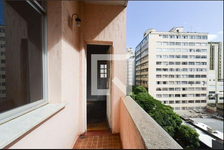 Varanda/Sala de apartamento à venda com 3 quartos, 90m² em Centro, Belo Horizonte
