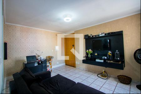 Sala de apartamento à venda com 2 quartos, 55m² em Jardim Alvorada, Santo André