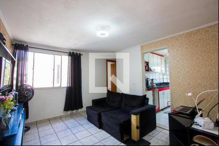 Sala de apartamento à venda com 2 quartos, 55m² em Jardim Alvorada, Santo André