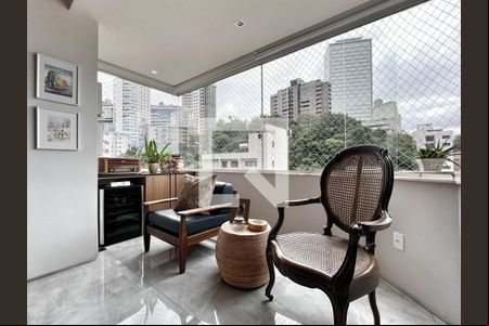 Sala de apartamento à venda com 3 quartos, 100m² em Luxemburgo, Belo Horizonte