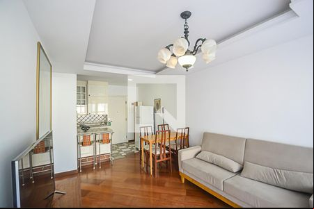 Sala de apartamento à venda com 1 quarto, 48m² em Centro, São Bernardo do Campo