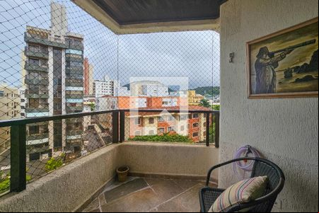 varanda de apartamento para alugar com 3 quartos, 104m² em Jardim Praiano, Guarujá