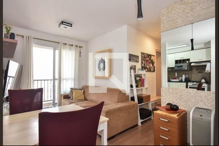 Sala de apartamento para alugar com 2 quartos, 48m² em Parque Reboucas, São Paulo