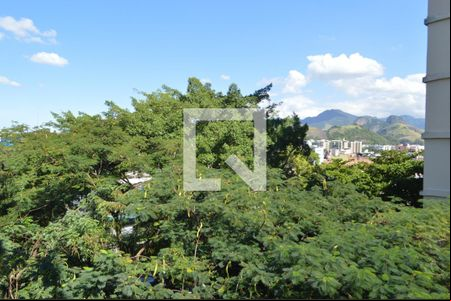 Vista da Sala de apartamento para alugar com 1 quarto, 32m² em Taquara, Rio de Janeiro