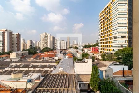 Vista da Sala de apartamento para alugar com 2 quartos, 88m² em Vila Romana, São Paulo