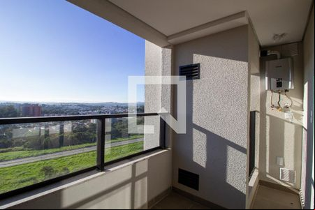 Varanda da Sala de apartamento para alugar com 1 quarto, 49m² em Além Ponte, Sorocaba