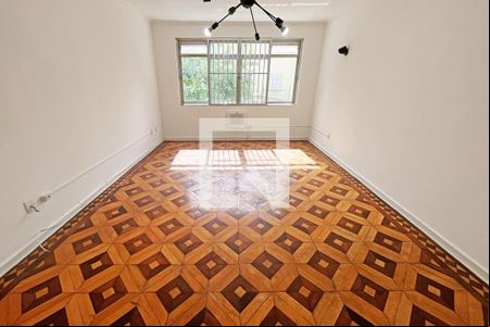Sala de apartamento para alugar com 3 quartos, 127m² em Gonzaga, Santos