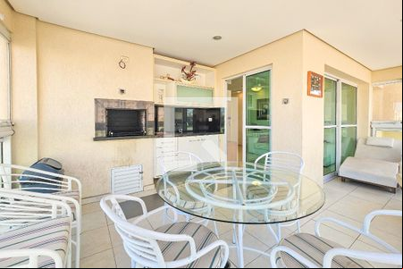 Varanda de apartamento para alugar com 3 quartos, 118m² em Balneario Cidade Atlantica, Guarujá