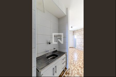 Cozinha de kitnet/studio à venda com 1 quarto, 27m² em Centro Histórico de São Paulo, São Paulo