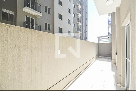 Varanda da Sala de apartamento para alugar com 2 quartos, 65m² em Bairro dos Casa, São Bernardo do Campo