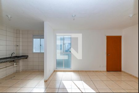 Sala de apartamento para alugar com 2 quartos, 44m² em Chacaras Reunidas Santa Terezinha, Contagem