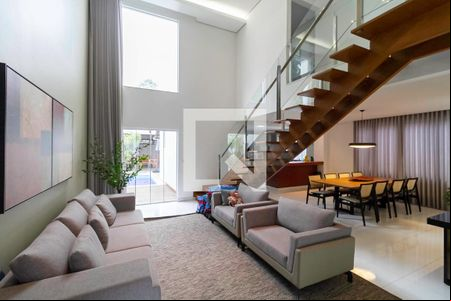 Sala de casa à venda com 4 quartos, 234m² em Trevo, Belo Horizonte