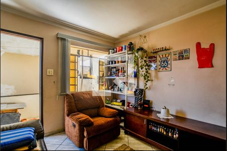 Sala de casa à venda com 2 quartos, 130m² em Jardim Moncoes, Santo André