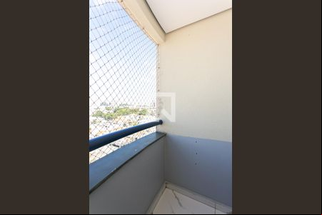 Varanda da Sala de apartamento à venda com 2 quartos, 60m² em Vila Carrão, São Paulo