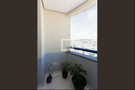 Varanda da Sala de apartamento à venda com 2 quartos, 60m² em Vila Carrão, São Paulo
