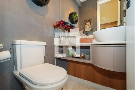 Lavabo Sala de apartamento à venda com 2 quartos, 96m² em Vila Sonia do Taboao, Taboão da Serra