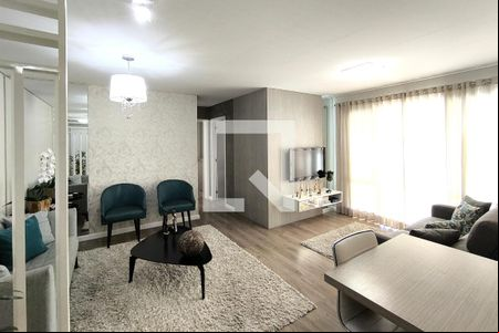 Sala de apartamento à venda com 2 quartos, 78m² em Jardim Ermida I, Jundiaí