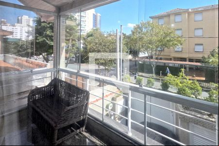 Varanda da Sala de estar e jantar - 1º Piso de casa para alugar com 4 quartos, 290m² em Aparecida, Santos