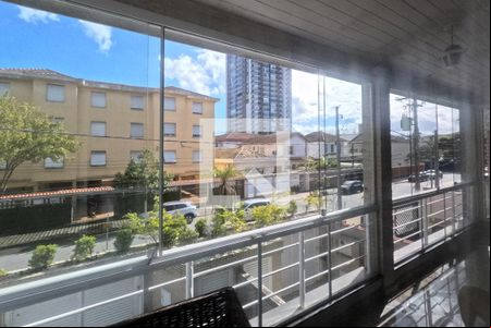 Varanda da Sala de estar e jantar - 1º Piso de casa para alugar com 4 quartos, 290m² em Aparecida, Santos