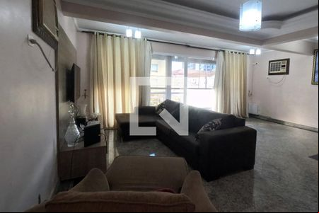 Sala de estar e jantar - 1º Piso de casa para alugar com 4 quartos, 290m² em Aparecida, Santos