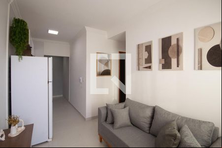 Sala de apartamento à venda com 1 quarto, 33m² em Vila Gustavo, São Paulo