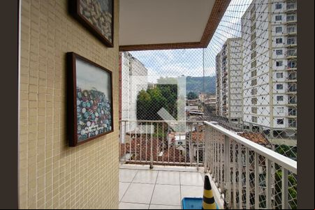 Varanda da Sala de apartamento para alugar com 3 quartos, 124m² em Vila Isabel, Rio de Janeiro