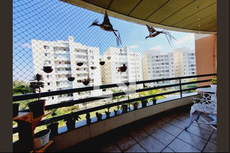 Varanda da Sala de apartamento à venda com 3 quartos, 92m² em Cidade São Francisco, São Paulo
