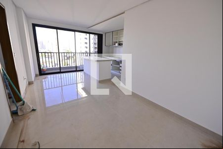 Sala de apartamento para alugar com 1 quarto, 47m² em Setor Bueno, Goiânia