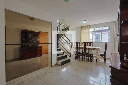 Sala de apartamento à venda com 3 quartos, 117m² em Ipiranga, Belo Horizonte