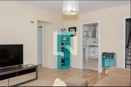 Sala de apartamento para alugar com 2 quartos, 86m² em Coqueiros, Florianópolis