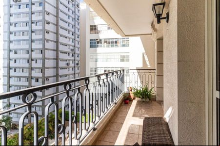 Varanda da Sala de apartamento para alugar com 2 quartos, 110m² em Higienópolis, São Paulo