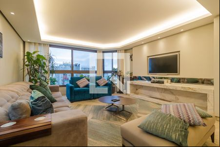 Sala de apartamento à venda com 3 quartos, 146m² em Tristeza, Porto Alegre
