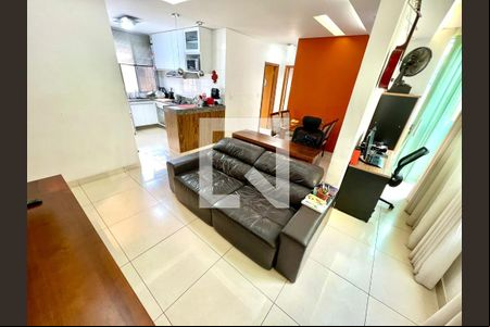 Sala de apartamento à venda com 2 quartos, 97m² em Itamarati, Belo Horizonte