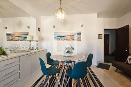 Sala de apartamento para alugar com 1 quarto, 88m² em Jardim Sao Miguel, Guarujá