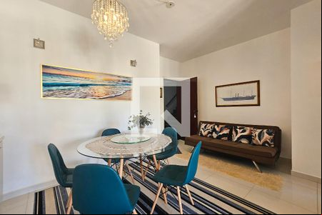 Sala de apartamento para alugar com 1 quarto, 88m² em Jardim Sao Miguel, Guarujá