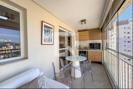 Varanda Sala de Jantar de apartamento para alugar com 2 quartos, 104m² em Centro, São Bernardo do Campo