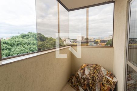 Varanda do Quarto  de apartamento à venda com 4 quartos, 176m² em Santa Ines, Belo Horizonte
