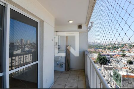 Varanda da Sala de apartamento para alugar com 2 quartos, 56m² em Vila Galvão, Guarulhos
