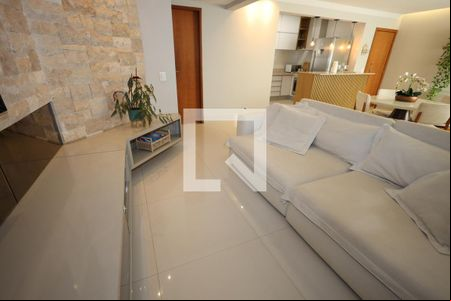 Sala de apartamento para alugar com 2 quartos, 81m² em Setor Pedro Ludovico, Goiânia