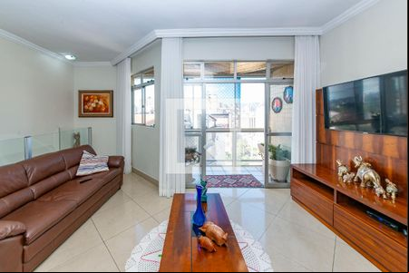 Sala 2 de apartamento à venda com 4 quartos, 220m² em Calafate, Belo Horizonte