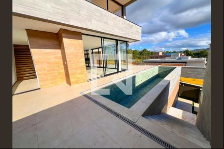 Vista Sala de casa à venda com 3 quartos, 874m² em Alphaville Nova Lima, Nova Lima