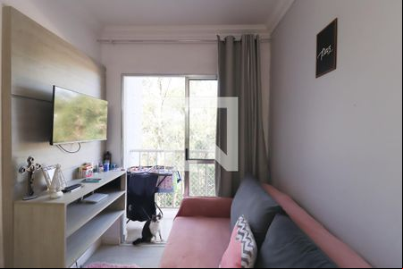 Sala de apartamento para alugar com 2 quartos, 46m² em Jardim Tamoio, Jundiaí