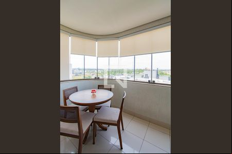 Varanda Gourmet de apartamento para alugar com 4 quartos, 160m² em Marechal Rondon, Canoas