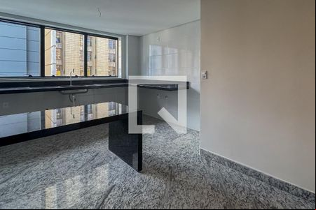 Sala de apartamento à venda com 2 quartos, 54m² em Lourdes, Belo Horizonte