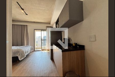 Studio de kitnet/studio para alugar com 1 quarto, 24m² em Indianópolis, São Paulo