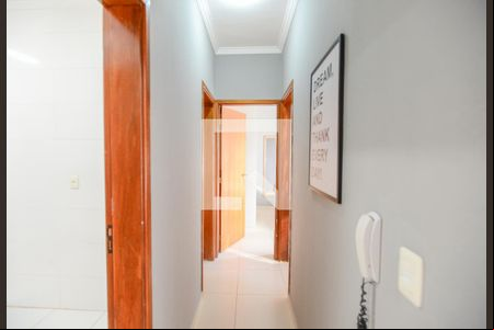 Corredor de apartamento para alugar com 2 quartos, 62m² em Residencial Florida, Ribeirão Preto