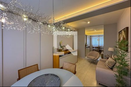 Sala de apartamento à venda com 2 quartos, 120m² em Buritis, Belo Horizonte
